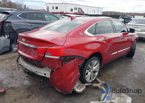 2015 Chevrolet Impala 2Lz из США, поврежденный, VIN 2G1165S32F9230881